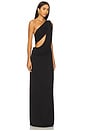 view 2 of 3 The Solstice Cupro Dress in Black
