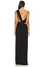 view 3 of 3 The Solstice Cupro Dress in Black