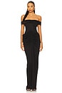view 1 of 3 The Polaris Cupro Dress in Black
