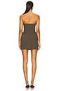 view 3 of 3 The Delta Mini Dress in Forest