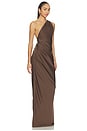 view 2 of 4 The Isadora Satin Maxi Dress in Carafe