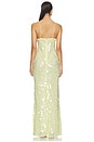 view 3 of 4 The Sapphire Sequin Dress in Lemon