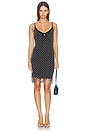 view 1 of 3 ROBE COURTE THE BEADED in Black