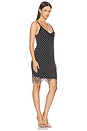 view 2 of 3 ROBE COURTE THE BEADED in Black