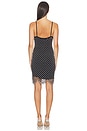 view 3 of 3 ROBE COURTE THE BEADED in Black