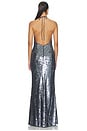 view 3 of 4 MAXIVESTIDO PLUNDGE in Gunmetal