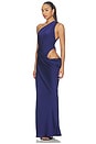 view 3 of 4 MAXIVESTIDO ISADORA  in Deep Blue
