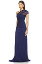 view 3 of 4 The Interwoven Dress in Deep Blue