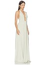 view 2 of 3 The Jennifer Cupro Dress in Pistachio