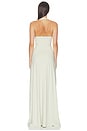 view 3 of 3 The Jennifer Cupro Dress in Pistachio