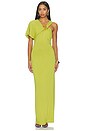 view 1 of 4 Ona Asymmetrical Dress in Matcha