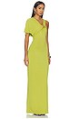 view 2 of 4 Ona Asymmetrical Dress in Matcha