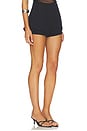 view 2 of 6 The Mojave Mini Short in Black