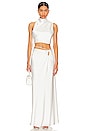 view 5 of 5 Melody Maxi Skirt in Ivory