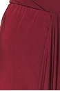 view 6 of 6 The Waterfall Jersey Skirt in Port