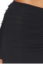 view 6 of 6 JUPE THE JERSEY GATHERED in Black