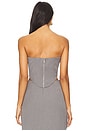 view 3 of 4 The Henri Bustier Top in Grey