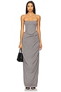 view 4 of 4 The Henri Bustier Top in Grey