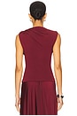 view 3 of 4 The Sarin Jersey Top in Port