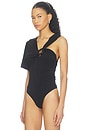 view 5 of 6 Ona Jersey Body Suit in Black
