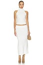 view 5 of 4 Brushed Cashmere Halter Top in Winter White