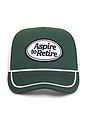view 1 of 3 Heritage Trucker Hat in Forest & White