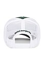 view 2 of 3 Heritage Trucker Hat in Forest & White