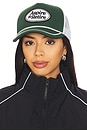 view 1 of 3 Heritage Trucker Hat in Forest & White