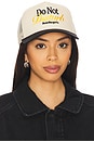 view 1 of 3 Do Not Disturb Snapback in Bone & Black