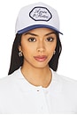 view 1 of 3 Crest Snapback in White & Navy