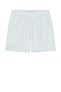 view 4 of 5 Del Mar Shorts in Denim & White
