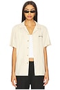 view 1 of 5 Mallorca Button Up Shirt in Bone