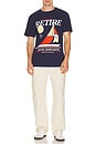 view 3 of 4 CAMISETA RELAXATION in Navy