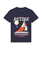 view 4 of 4 CAMISETA RELAXATION in Navy