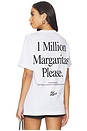 view 1 of 4 1 Million Tee in White