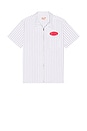 view 5 of 5 Descanso Zip Up Shirt in White & Black