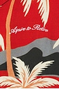 view 6 of 5 Island Shirt in Crimson & Sand