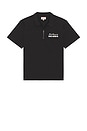 view 5 of 4 Squal Quarter Zip Shirt in Black