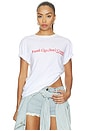 view 1 of 4 Drunk Cigs Tee in White