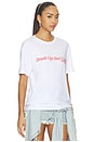 view 2 of 4 Drunk Cigs Tee in White