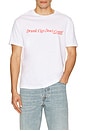 view 1 of 4 Drunk Cigs Tee in White
