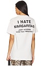 view 1 of 4 I Hate Margs Tee in White