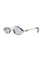 view 2 of 4 Round Sunglasses in Silver