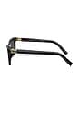 view 3 of 3 Rectangle Sunglasses in Black