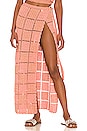 view 1 of 6 Nova Maxi Skirt in Blush