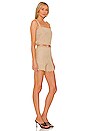 view 2 of 4 Halie Romper in Beige