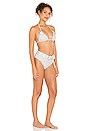view 2 of 5 Lotus Bikini Set in White Lurex