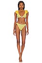 view 1 of 4 Bia Bikini Set in Yellow & Green