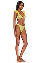 view 2 of 4 Bia Bikini Set in Yellow & Green