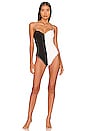 view 1 of 5 Goddess One Piece in Black & White